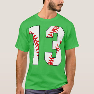 Baseball Number 13 13 Baseball Jersey Favourite P T-Shirt
