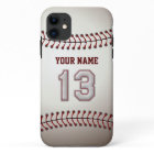 Baseball Number 13 with Your Name - Modern Sporty