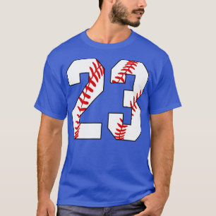 Baseball Number 23 23 Baseball  Jersey Favourite P T-Shirt
