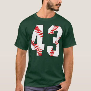 Baseball Number 43 43 Baseball Shirt Jersey Favori
