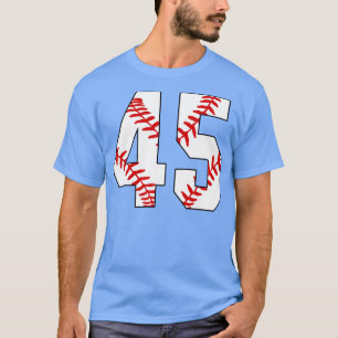 Baseball Number 45 45 Baseball Jersey Favourite P T-Shirt