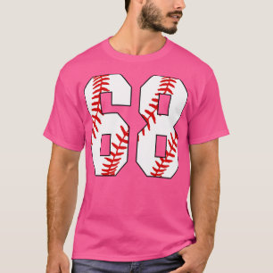 Baseball Number 68 68 Baseball Jersey Favourite P T-Shirt
