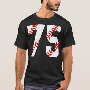 Baseball Number 75 75 Baseball Jersey Favourite P T-Shirt