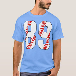 Baseball Number 89 89 Baseball Jersey Favourite P T-Shirt