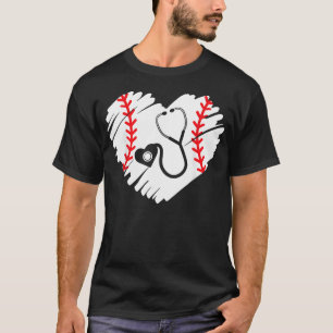 Baseball Nurse Registered Nurse Sport Baseball T-Shirt