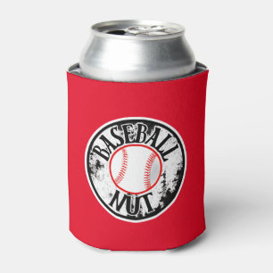 Baseball nut can cooler