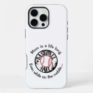 Baseball nut iPhone 16 pro max case