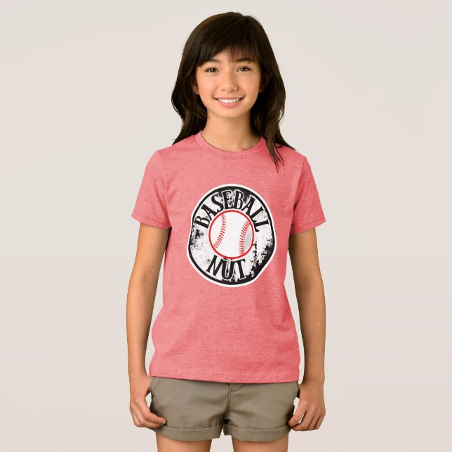 Baseball nut  T-Shirt Tri-Blend Shirt (Front Full)
