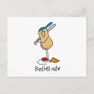 Baseball Nut T-shirts and Gifts Postcard