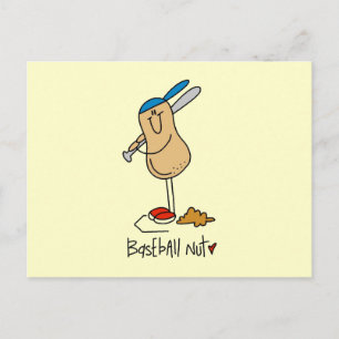 Baseball Nut T-shirts and Gifts Postcard