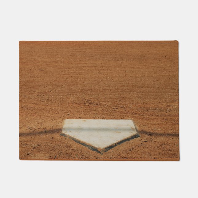 Baseball or Softball Home Plate Door Mat (Front)