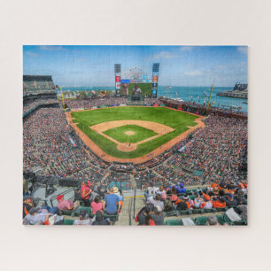 Baseball, Oracle Park, Jigsaw Puzzle