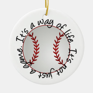 Baseball Ornament - SRF