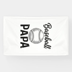 Baseball Papa Vintage Engraving Shirt Design_1 Banner