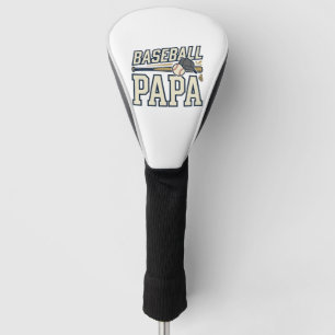 Baseball Papa Vintage Engraving Shirt Design_1 Golf Head Cover