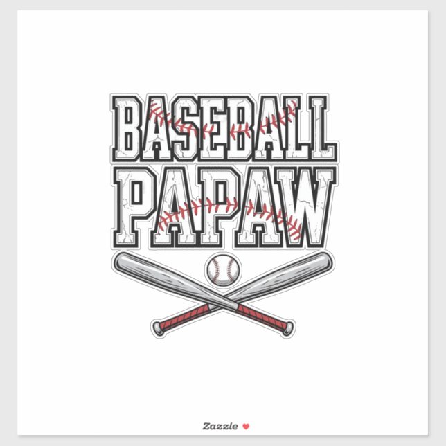 Baseball Papaw Vintage Engraving Design_1 (Sheet)