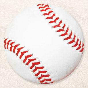 Baseball Paper Coasters