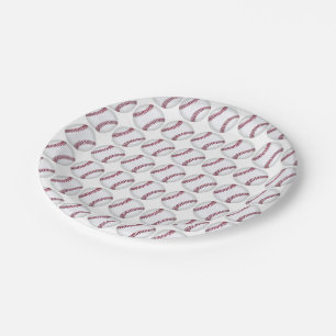 Baseball Paper Plate