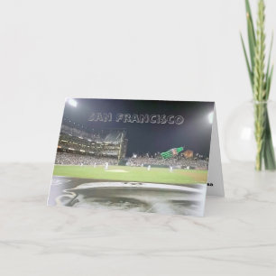 Baseball Park, San Francisco  Card