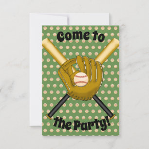Baseball Party Invitation