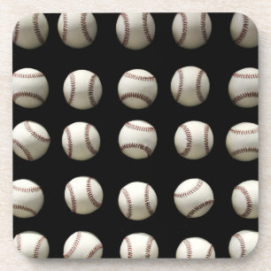 Baseball Pattern Coaster