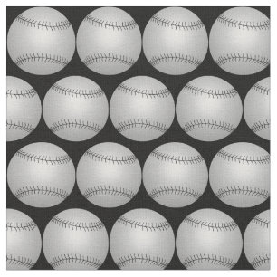 Baseball Pattern Fabric