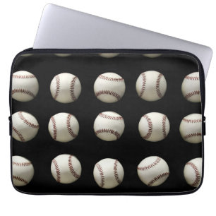 Baseball Pattern Laptop Sleeve