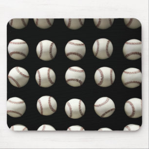 Baseball Pattern Mouse Mat