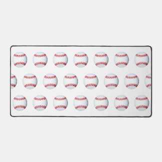 Baseball Pattern Sports Theme Desk Mat