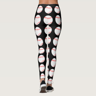Baseball Pattern Women's Leggings