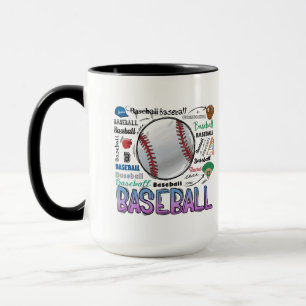 Baseball Personalised Mug