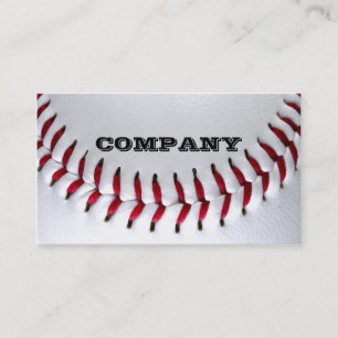 Baseball Photo Business Cards