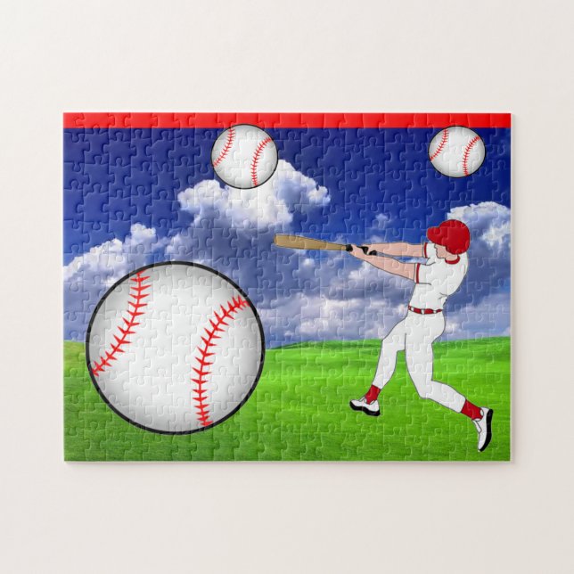 Baseball Photo Puzzle (Horizontal)
