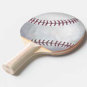 Baseball Ping Pong Paddle