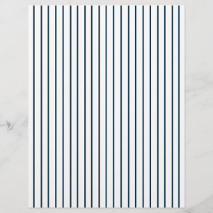 Baseball Pinstripe Striped Envelope Liner