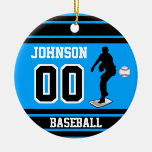 Baseball Pitcher   Create Your Own Ceramic Tree Decoration