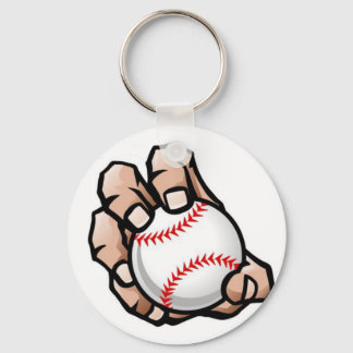 Baseball Pitcher Key Chain