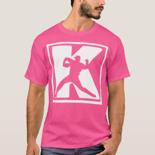 Baseball Pitcher Pitching K Strikeout Baseball Fun T-Shirt