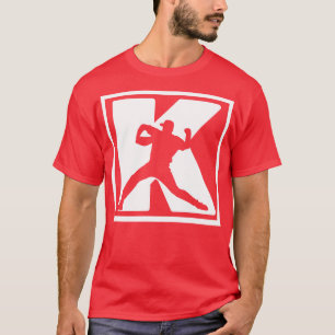 Baseball Pitcher Pitching K Strikeout Baseball Fun T-Shirt