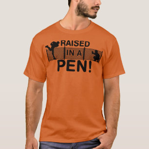 Baseball Pitcher PO Raised in a Pen Bullpen Pitchi T-Shirt