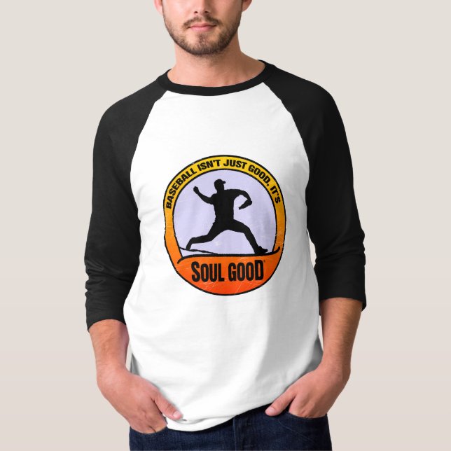 Baseball Pitcher Shirt - Soul Good (Front)