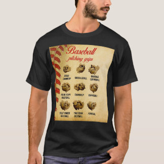 Baseball Pitching Grips Son vintage T-Shirt