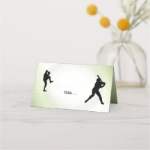Baseball Place Cards