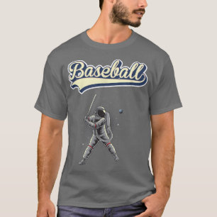Baseball player astronaut sport T-Shirt