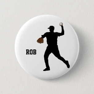 baseball player badge