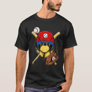 Baseball Player Bee Batter Pitcher Catcher Basebal T-Shirt