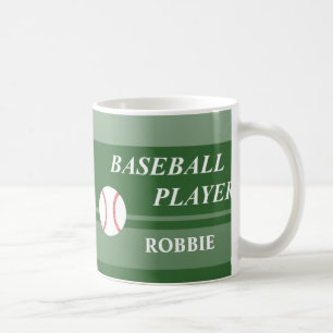 Baseball Player Coffee Mug