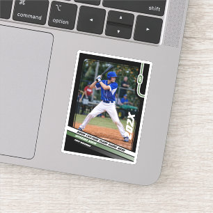 Baseball Player Custom Gift in Green