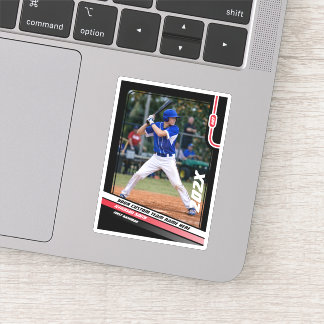 Baseball Player Custom Gift in Red