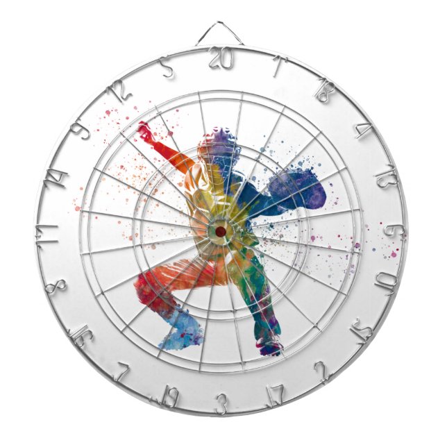 baseball player dartboard (Front)